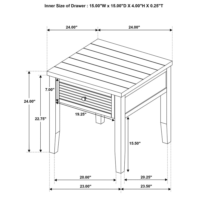 Concord End & Side Table
