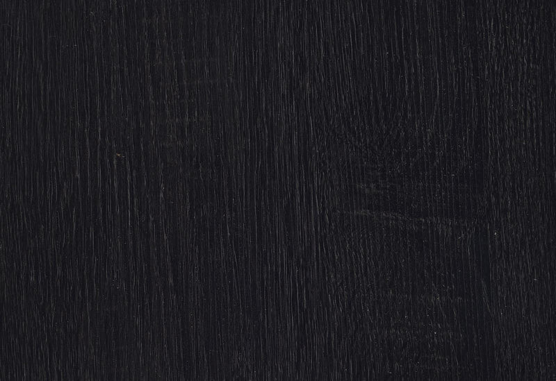 Dacre Round End Table Dark Grey and Black Nickel