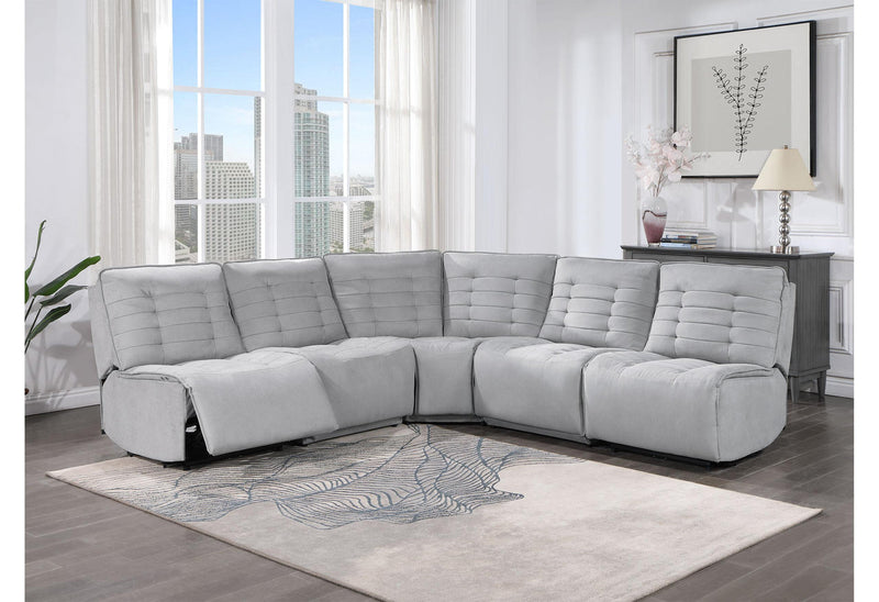 BUILD IT YOUR WAY U6066 GREY 3 POWER SOFA