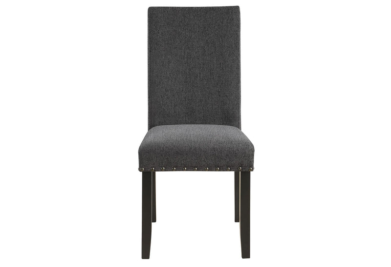 D1622 BLACK DINING CHAIR