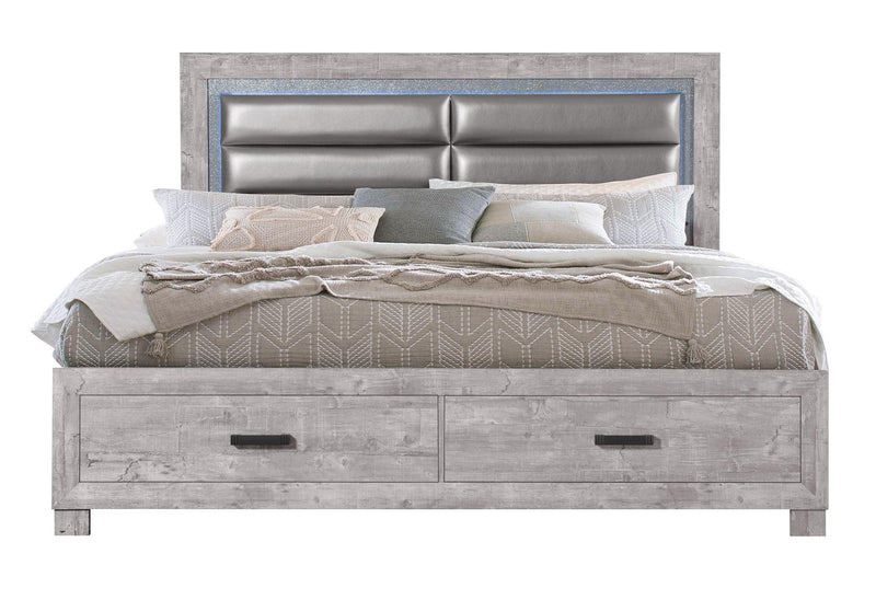 NOLAN GREY KING BED