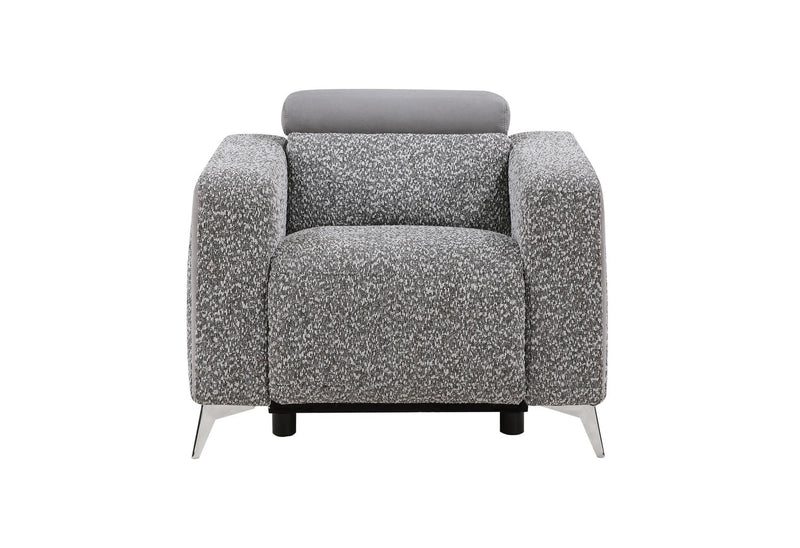 U8521 TAUPE/DARK GREY 36 POWER RECLINING SOFA