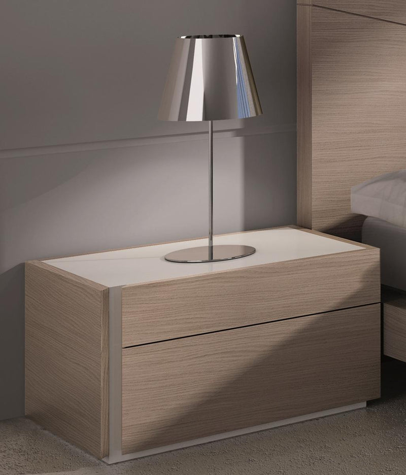 J&M Furniture Evora Left Facing Night Stand in Wenge