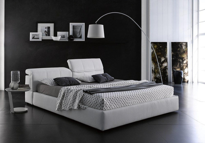 J&M Furniture Tower King Storage Bed in White