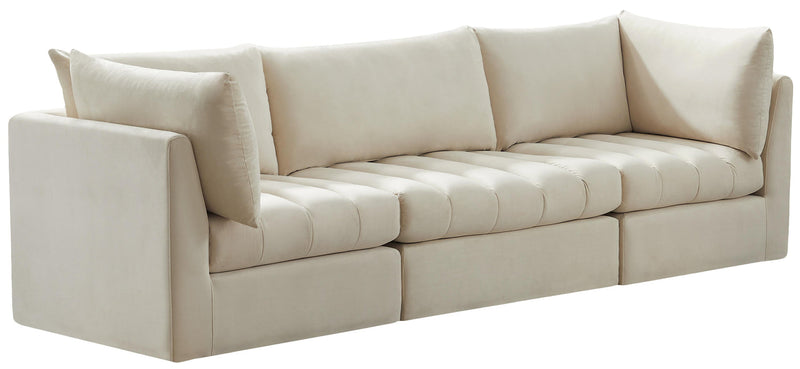 Jacob Cream Velvet Modular Sofa
