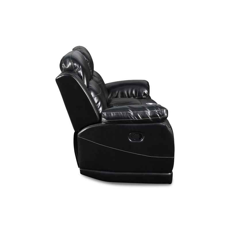 VEGA CONSOLE LOVESEAT - PREMIER BLACK