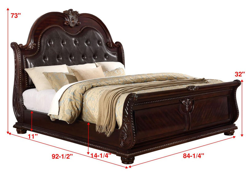 Crown Mark Stanley King Bed