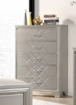 Crown Mark Phoebe Chest in Silver