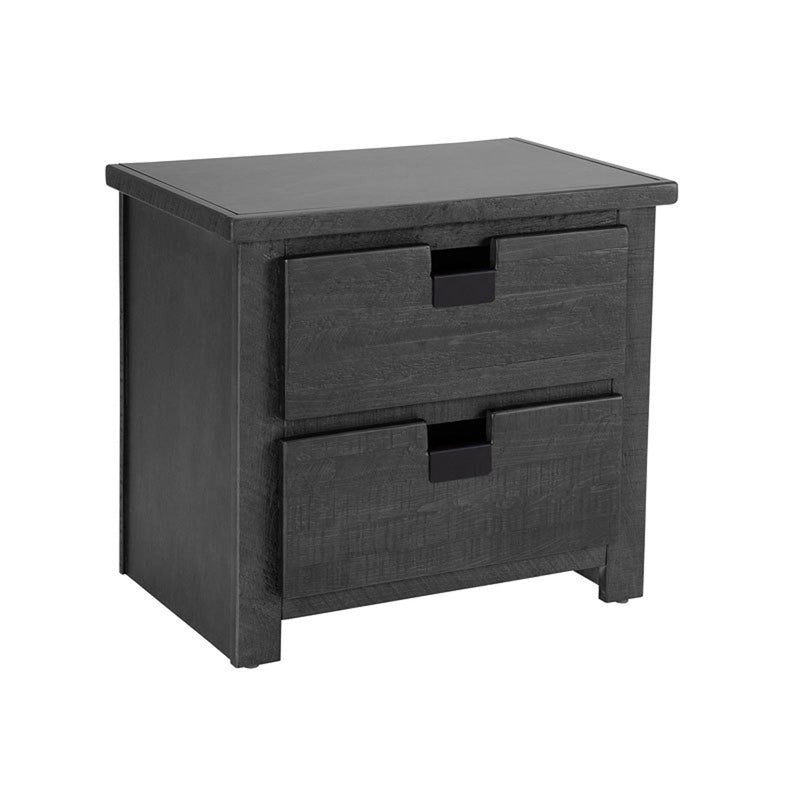 Elements International Vista Nightstand in Grey