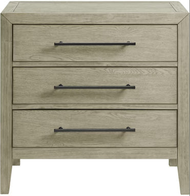 Elements International Versailles Nightstand in Grey