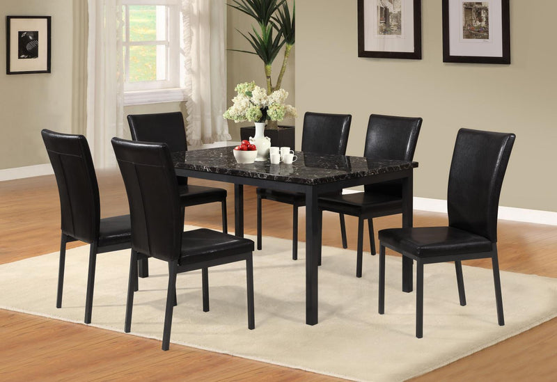 DINING TABLE & 6 CHAIRS