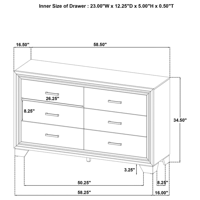Wright 4 Pc & 5 Pc Bedroom Set