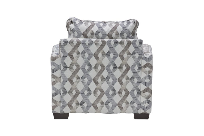 1250 Accent chair in Roman Steel