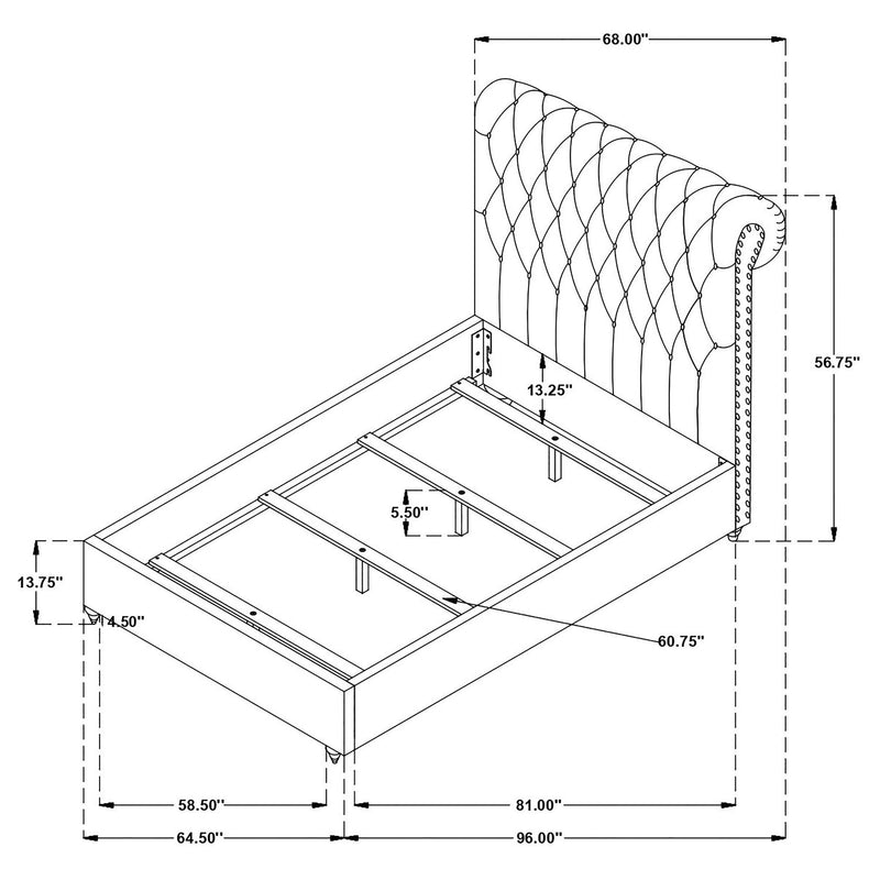 Devon Bedroom Set White