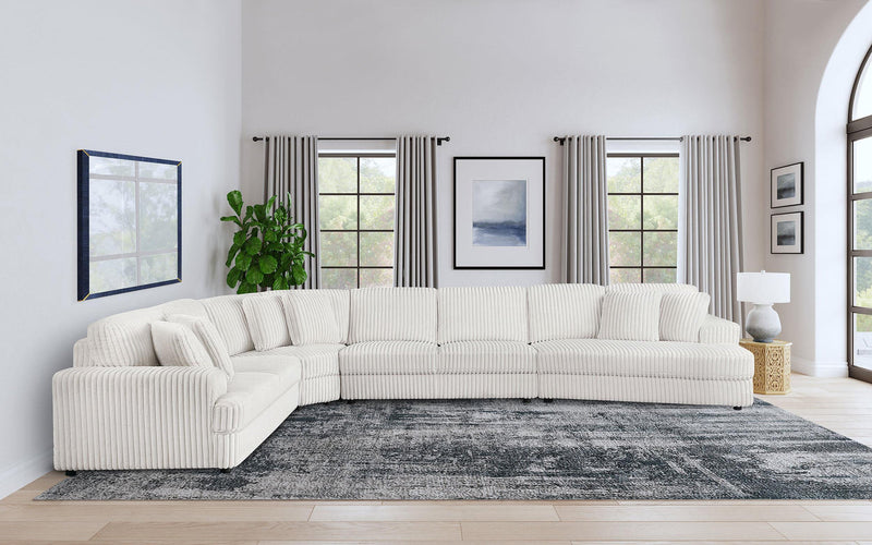 Emberson Upholstered Modular Sectional Sofa Ivory