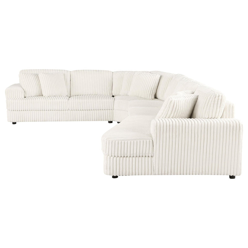 Emberson Upholstered Modular Sectional Sofa Ivory