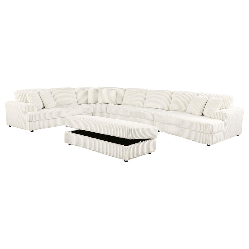 Emberson Upholstered Modular Sectional Sofa Ivory