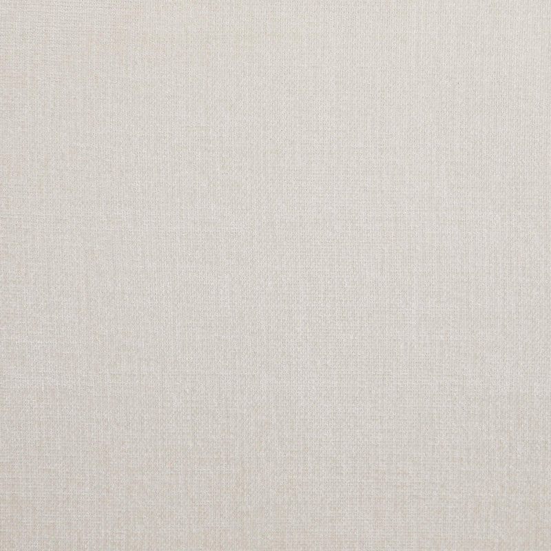 Charlotte Upholstered Curved Armless Chair Ivory