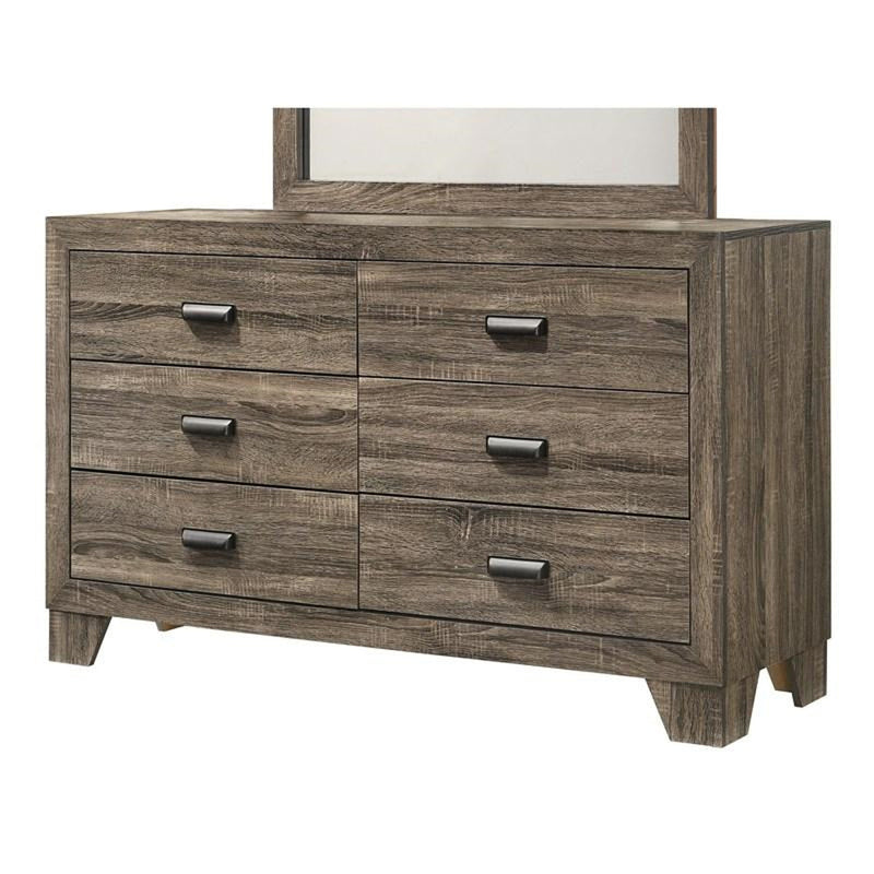 Crown Mark Millie Dresser in Grey
