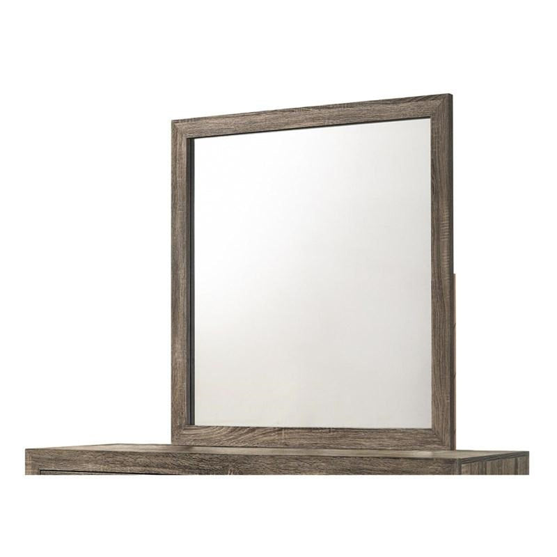 Crown Mark Millie Mirror in Grey