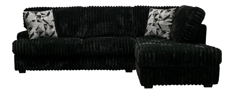 6139 Galactic Ebony Sectional