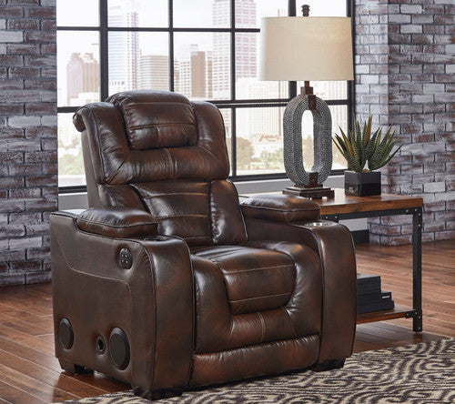 Recliner with bluetooth speakers discount