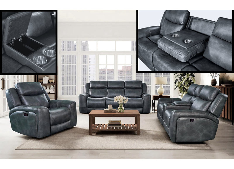 Montana Slate Sofa & Loveseat