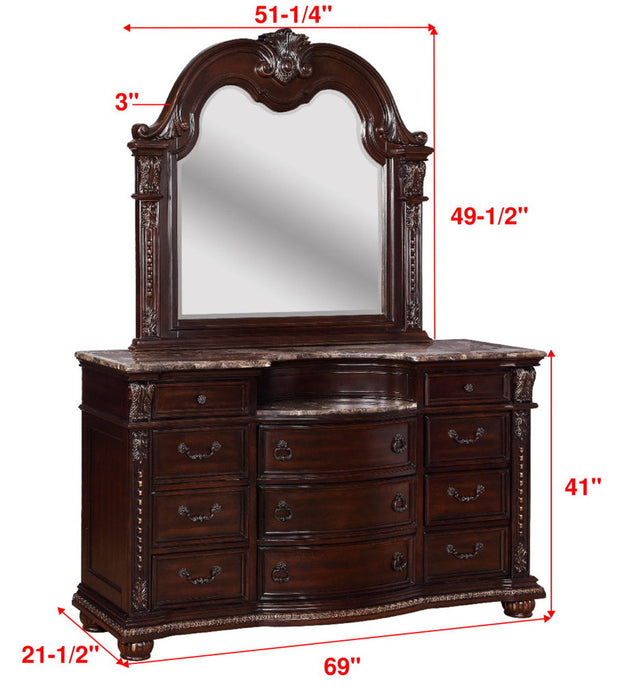 1600 Stanley Dresser & Mirror