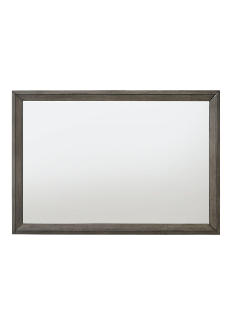 Escher Gray Oak Mirror
