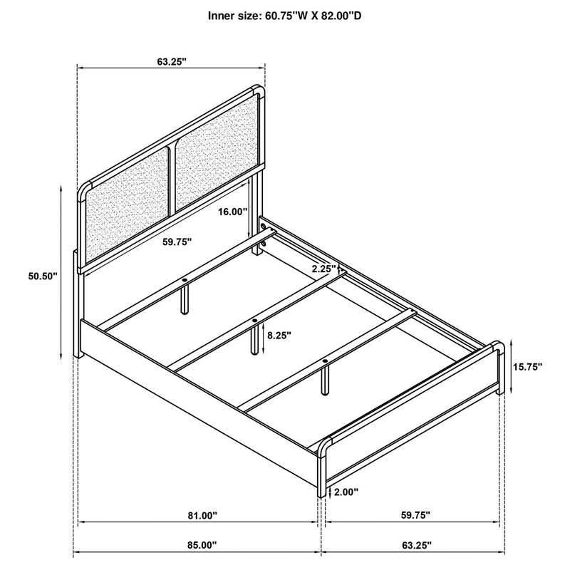 Cavelle 5 Pc Bedroom Set