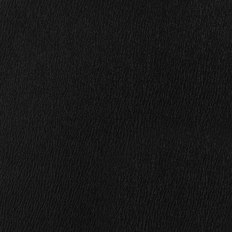 Bidwell 29" Upholstered Backless Adjustable Bar Stools Black and Chrome (Set of 2)