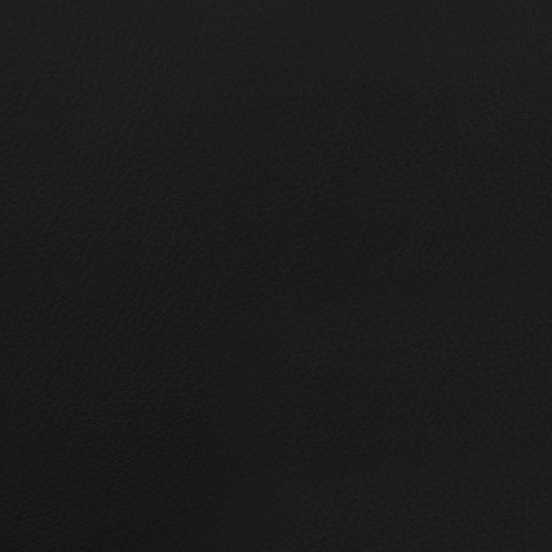 Bianca Upholstered Adjustable Bar Stools Black and Chrome (Set of 2)