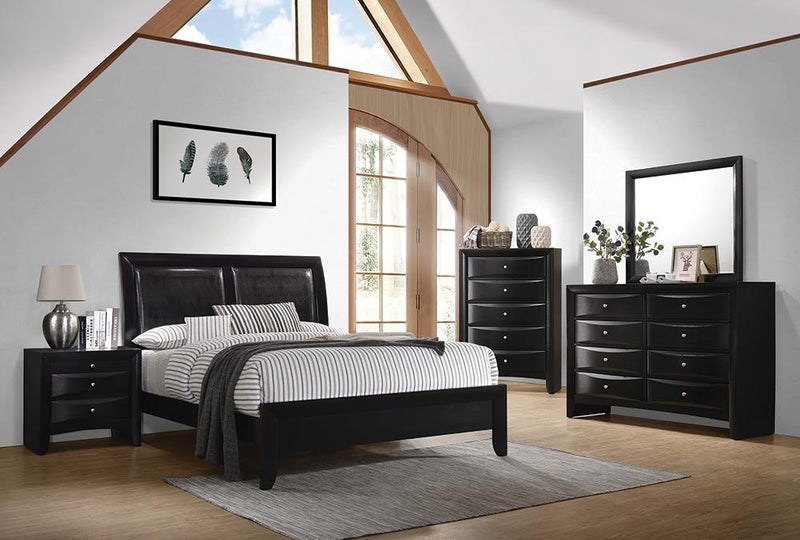 Briana Panel Bedroom Set with Sleigh Headboard