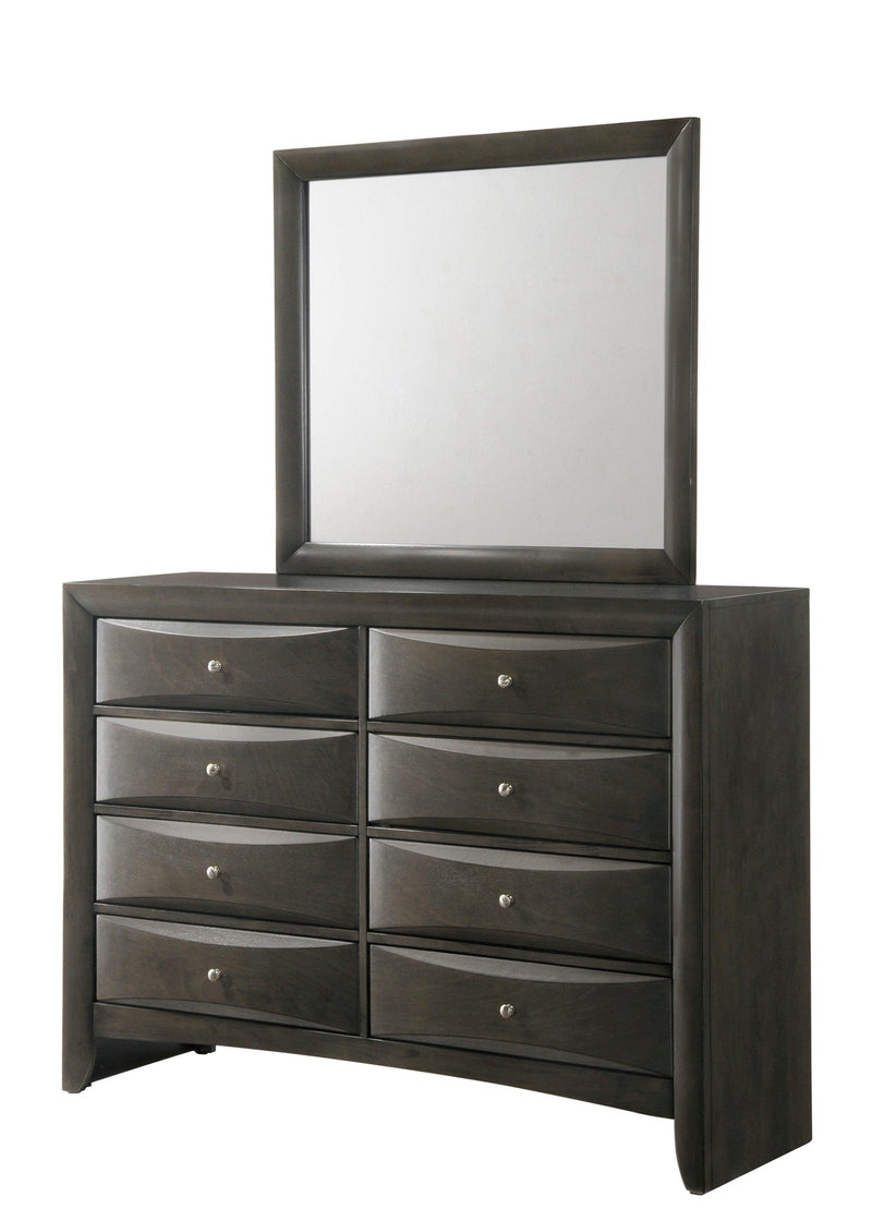 EMILY BEDROOM MIRROR GREY