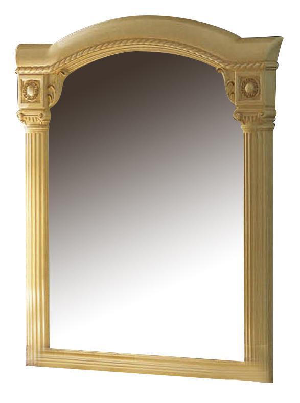 ESF Furniture Aida Mirror in Ivory w/ Gold