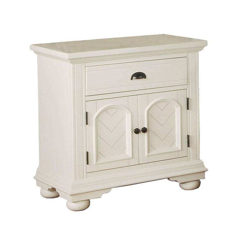 Brookpine White Nightstand