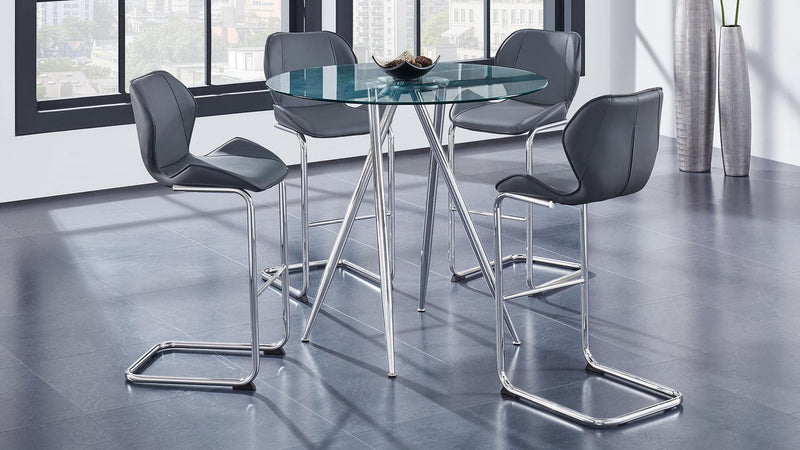 5 Piece Dining Room Set (D1503BT + D1446BS-GR)