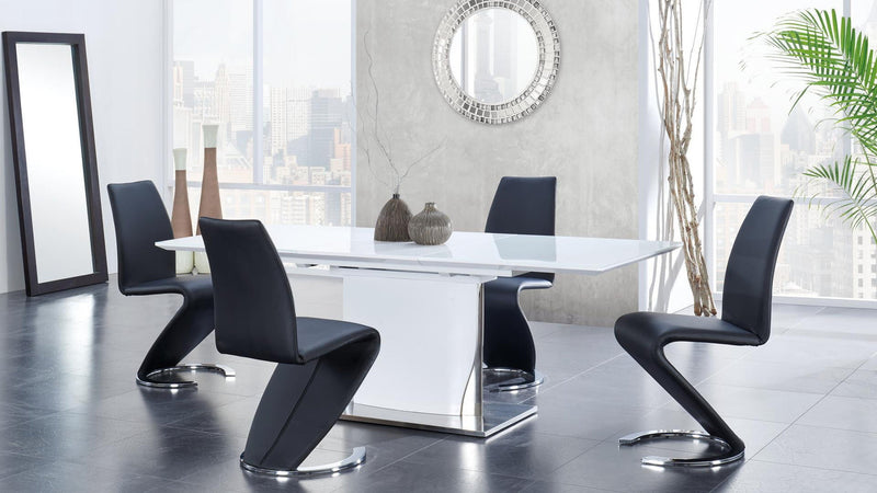 5 Piece Dining Room Set (D2279DT+D9002DC-BL)