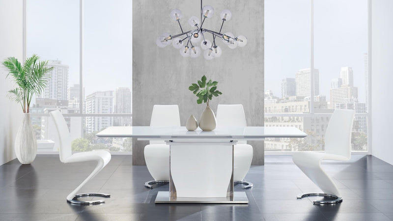 5 Piece Dining Room Set (D2279DT+D9002DC-WH)