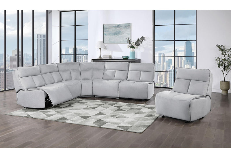 BUILD IT YOUR WAY U8088 GREY 3 POWER SECTIONAL