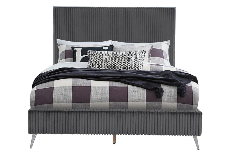 ENZO DARK GREY FULL BED