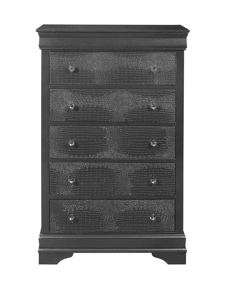 Pompei Metallic Grey Chest Metallic Grey