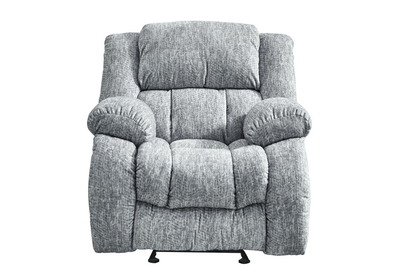 U250 GREY GLIDER RECLINER