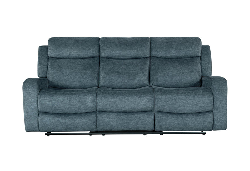 U6024 DARK GREY 9 RECLINING SOFA