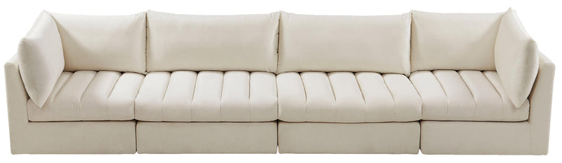 Jacob Cream Velvet Modular Sofa