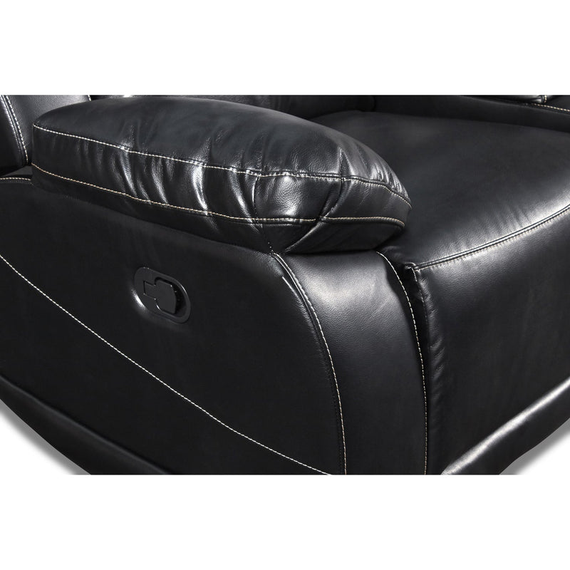 VEGA CONSOLE LOVESEAT - PREMIER BLACK