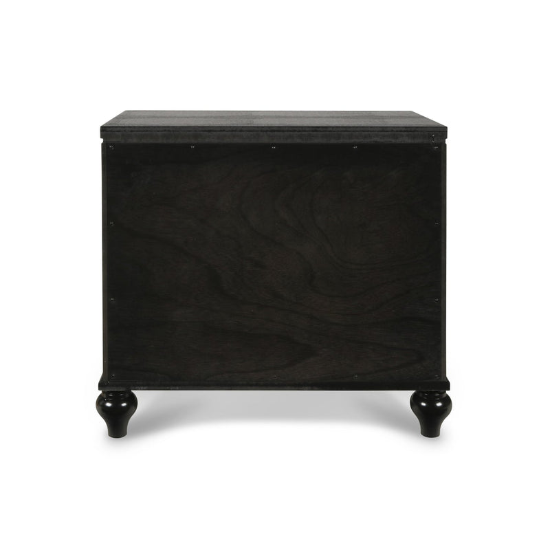 VALENTINO NIGHTSTAND-BLACK