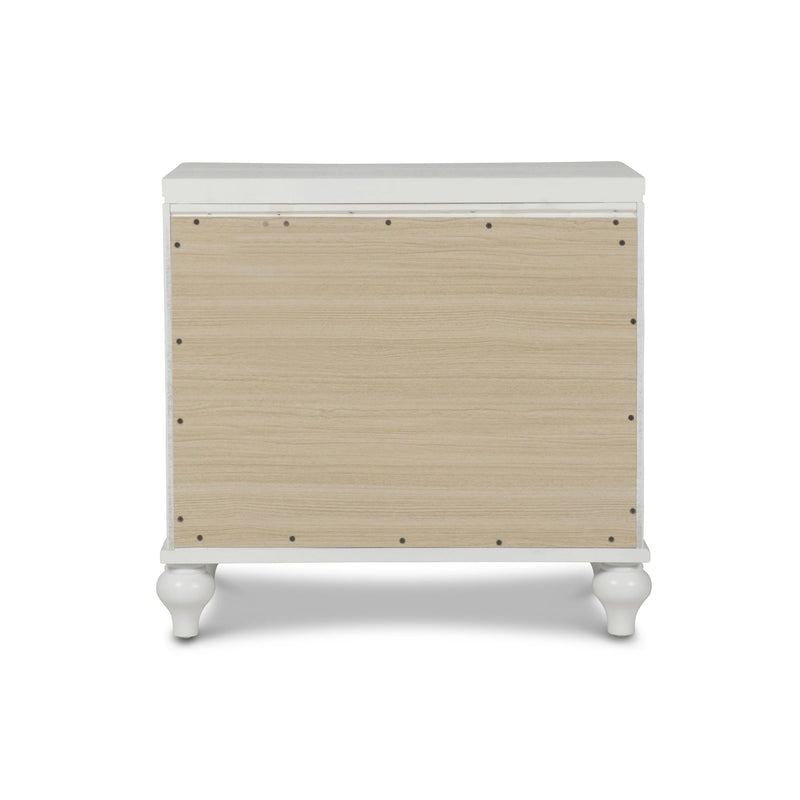 VALENTINO NIGHTSTAND-WHITE