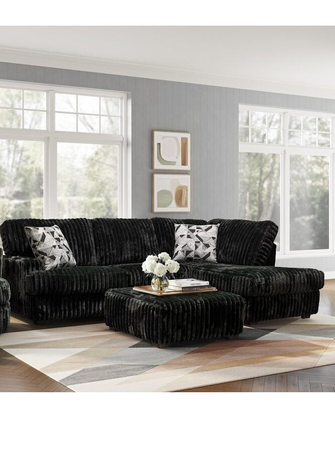 6139 Galactic Ebony Sectional