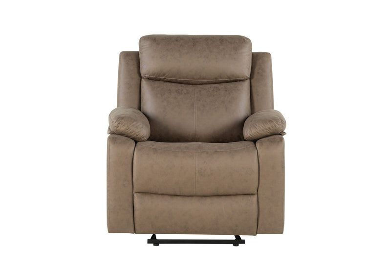 U6026 Brown Glider Recliner